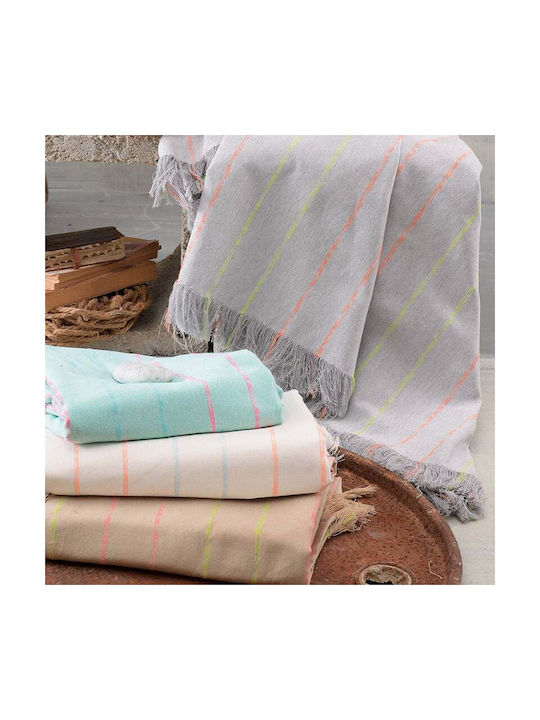 Rythmos Decorative Pillow Case Sezane Aqua 40x40cm