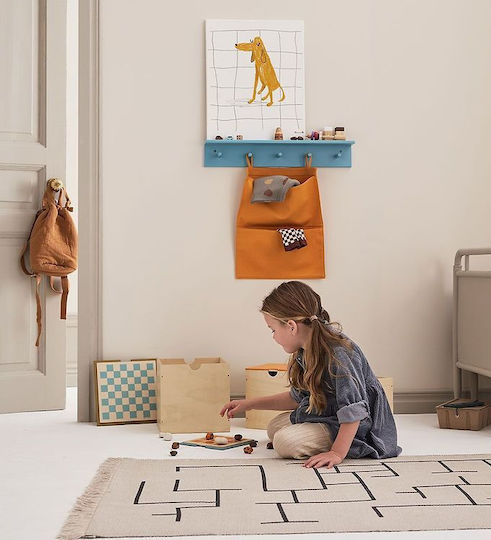Kids Concept Kids Synthetic Rug Geometric 90x130cm