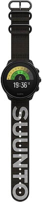 Suunto 9 Baro Stainless Steel 50mm Waterproof Smartwatch with Heart Rate Monitor (Titanium Limited Edition)