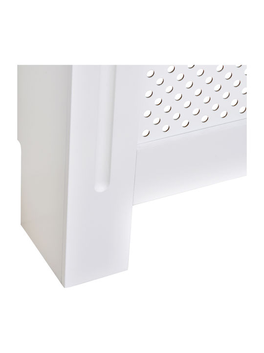 HomCom Κάλυμμα Καλοριφέρ από MDF Λευκό 78x19x82cm
