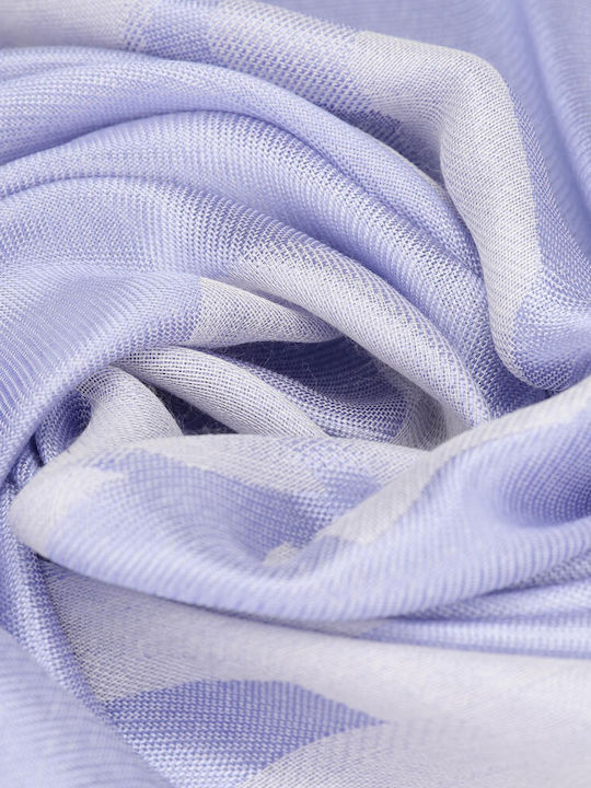 Emporio Armani Women's Silk Scarf Lilac