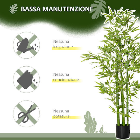 Künstlicher Baum für den Außenbereich Grün 150cm HomCom