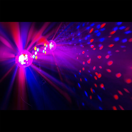 Движеща се светлина Измиване LED ПАР Fuzzix Allstar2 RGB