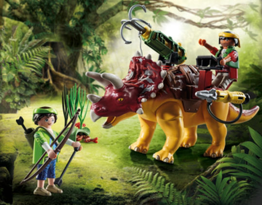 Playmobil Dino Rise Triceratops & Explorers for 5-10 years old