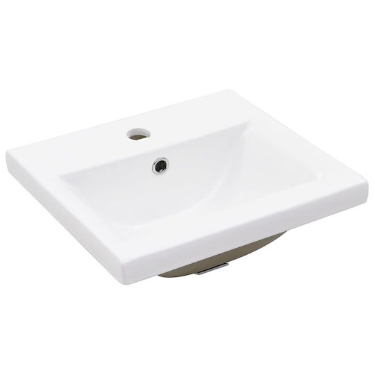 vidaXL Шкаф със Мивка Д41xШ38.5xВ48см Дъб