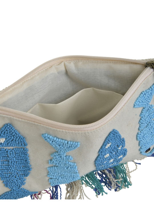 Ble Resort Collection Toiletry Bag in Blue color 25cm