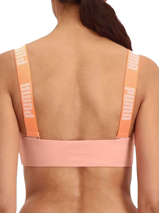 Puma Sports Bra Bikini Top Orange