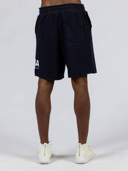 GSA 1712325 Men's Athletic Shorts Navy Blue