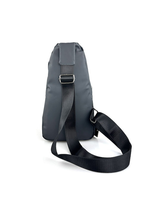 Verde Men's Bag Sling Gray