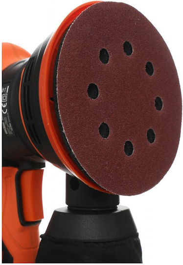 Kraft & Dele KD1695-Z Excentric Triveio 125mm Electrică cu control de viteză și cu sistem de aspirare