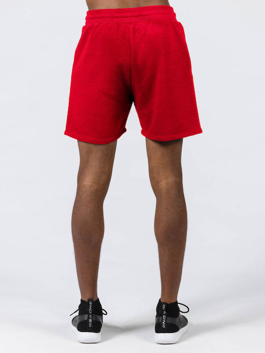 GSA 1712326 Men's Athletic Shorts Red