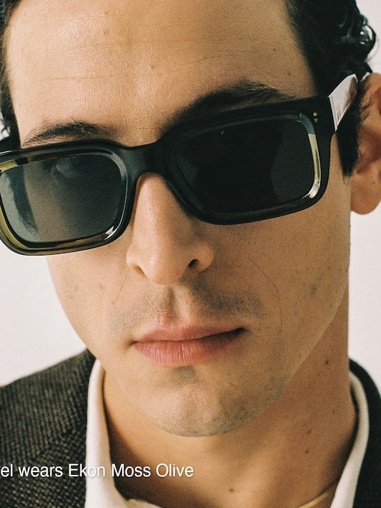 Meller Gamal Unisex Sunglasses with Plastic Frame Fog Olive GM-FOGOLI