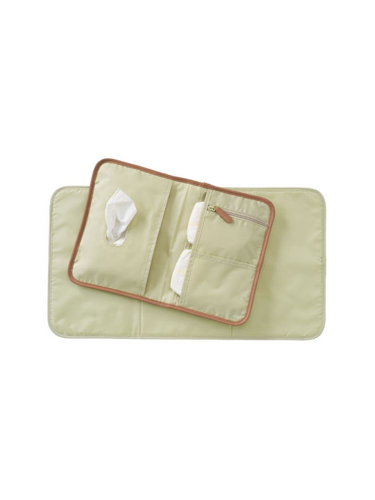 Fresk Portable Changing Pad Crocodile made of Fabric Green 18x26cm
