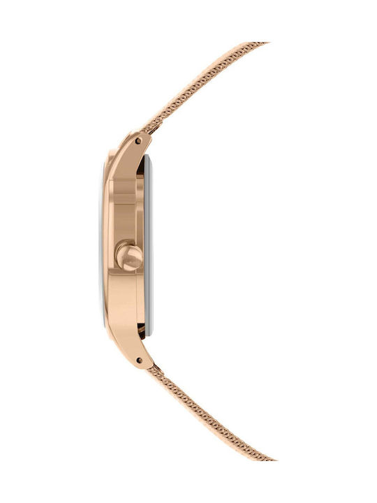 Radley Γυναικείο Ρολόι 30mm Μπαταρίας με Ροζ Χρυσό Μεταλλικό Μπρασελέ