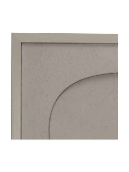 ArteLibre Διακοσμητικό Τοίχου Kal Μπεζ από Χαρτί 30x3x40cm