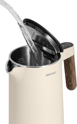 Concept Kettle 1.5lt 2200W Beige