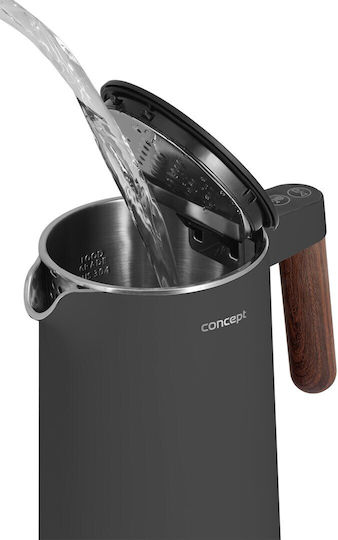 Concept Kettle 1.5lt 2200W Gray