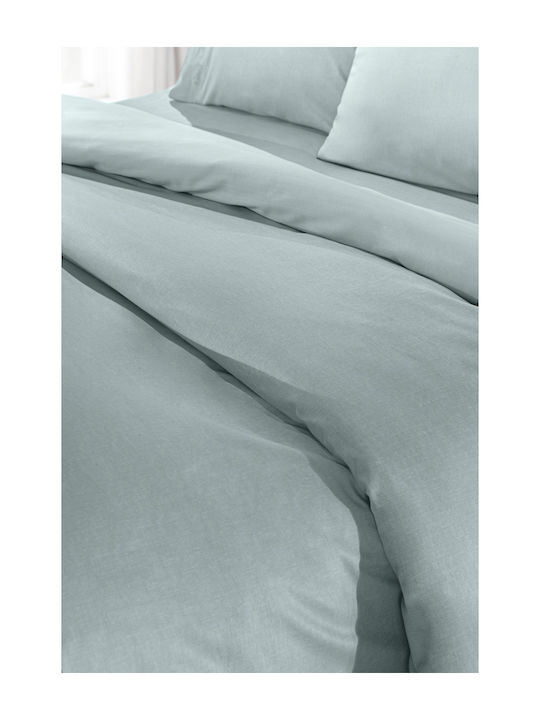 Guy Laroche Sheet Semi Double with Elastic 120x200+32cm. Color Plus Mint