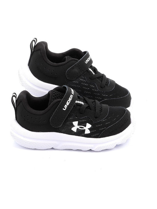 Assert 10 Kids Sports Shoes Running with Hoop & Loop Closure Black