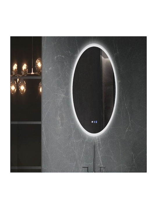 Sparke Urano Round Bathroom Mirror Led 80x80cm