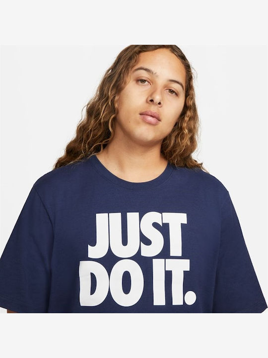 Jdi Verbiage Athletic T-shirt Navy Blue