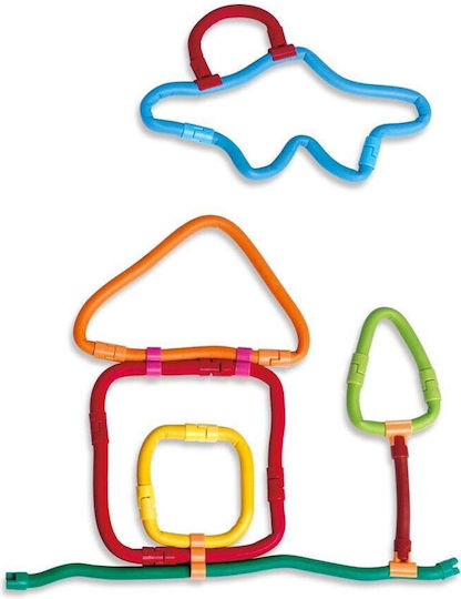 Clics Kunststoff-Bauspielzeug Flexible Stäbe für Kinder ab 4+ Jahre Jahren