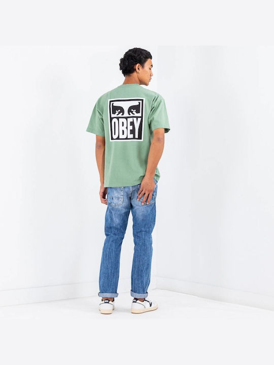 Obey Eyes Icon 2 T-shirt Green