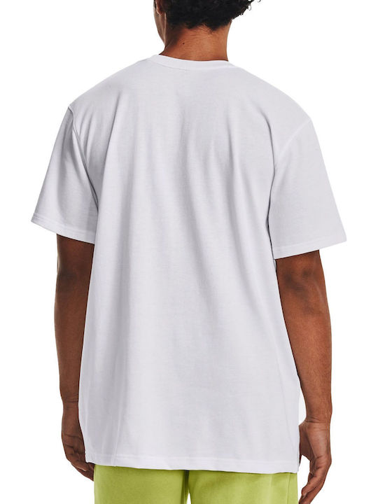 Under Armour Men's Athletic T-shirt Short Sleeve White