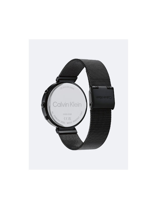 Calvin Klein Uhr mit Schwarz Metallarmband