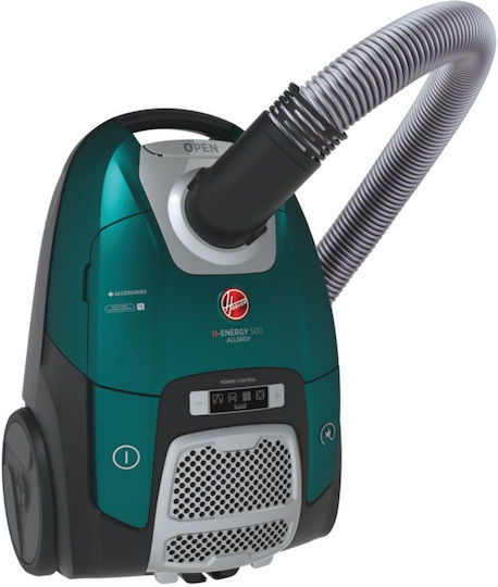 Hoover HE530ALG 011 Vacuum Cleaner 700W Bagged 3.5lt Green