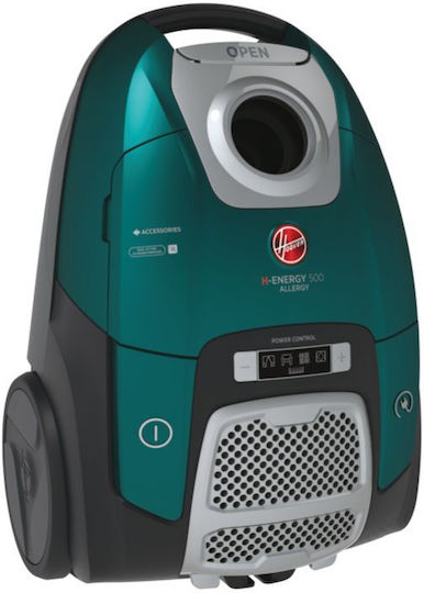 Hoover HE530ALG 011 Vacuum Cleaner 700W Bagged 3.5lt Green