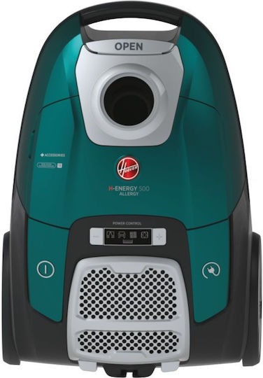 Hoover HE530ALG 011 Vacuum Cleaner 700W Bagged 3.5lt Green