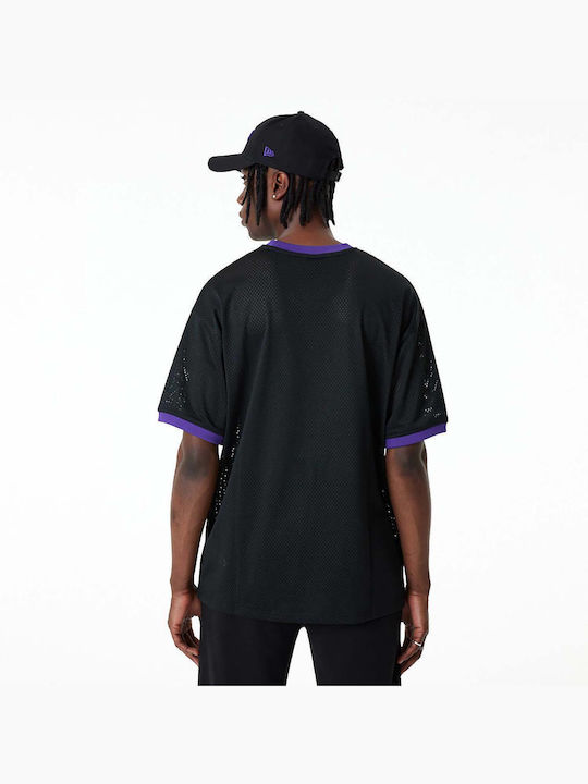 New Era Men's Athletic T-shirt Short Sleeve Black