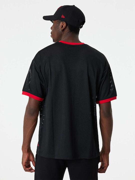 New Era Men's Athletic T-shirt Short Sleeve Black