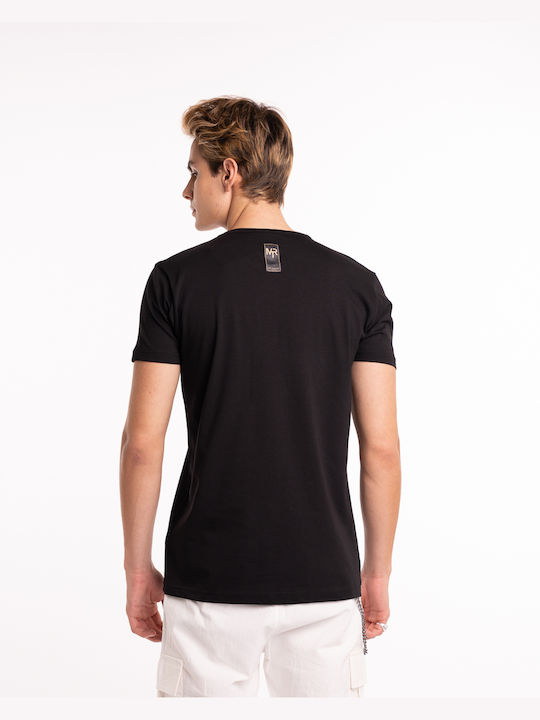 Mrt Martini Herren T-Shirt Kurzarm Schwarz