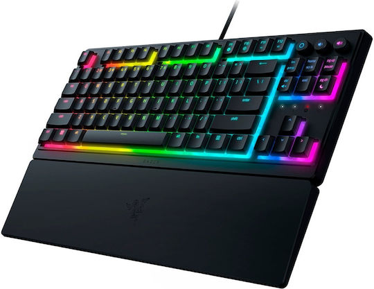 Razer Ornata V3 Gaming Mechanical Keyboard Tenkeyless with Membrane Switches and RGB Lighting (English US)