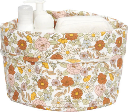 Little Dutch Βρεφικό Καλάθι Καλλυντικών Vintage Little Flowers Πολύχρωμο