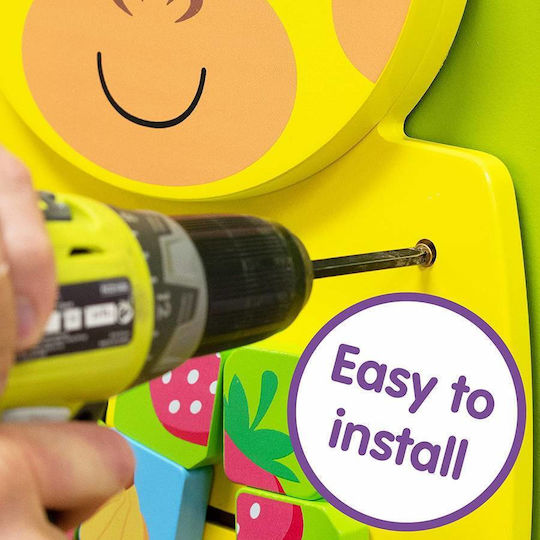 Viga Toys Καμηλοπάρδαλη Montessori Εκπαιδευτικό Παιχνίδι Γνώσεων από Ξύλο για 3-5 Ετών