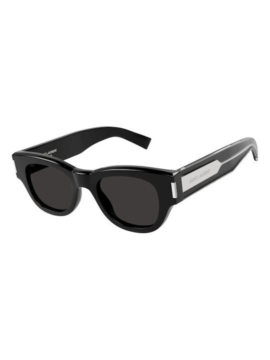 Ysl Sunglasses with Black Plastic Frame and Black Lens SL 573 001