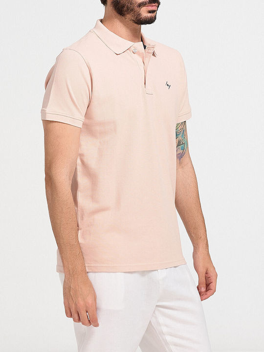 ROOK MEN'S POLO - 2321102000 SALMON