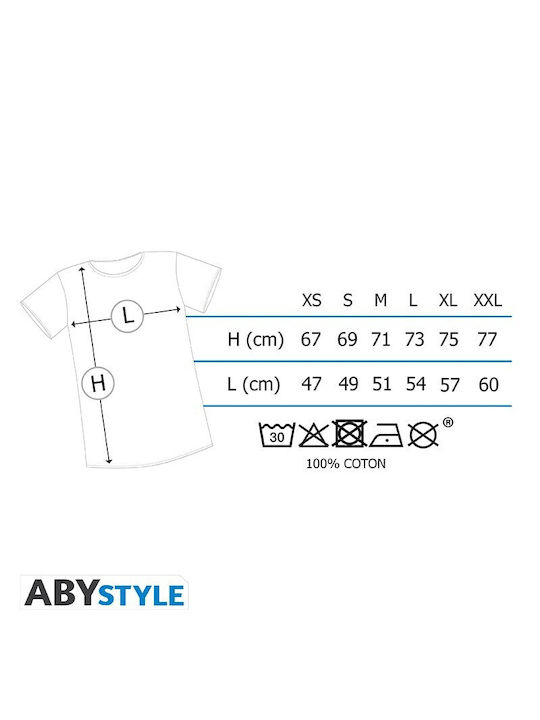 Abysse T-shirt Dragon Ball "DBZ/Gohan" SS σε Μαύρο χρώμα