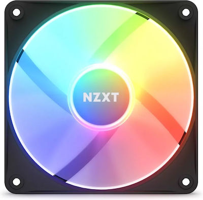 NZXT RF-C12SF-B1 120mm 4-Pin PWM RGB Lighting Case Fan