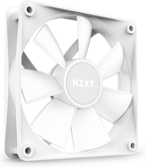 NZXT F120 RGB Core Корпусен вентилатор с връзка 4-изводна ШИМ 3бр Бял