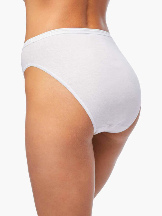 Βαμβακερά Women's Slip 2Pack White
