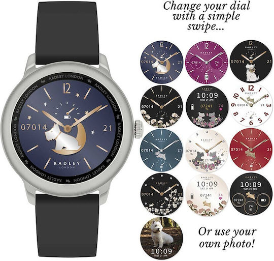 Radley London Set Smartwatch (Μαύρο / Χρυσό)