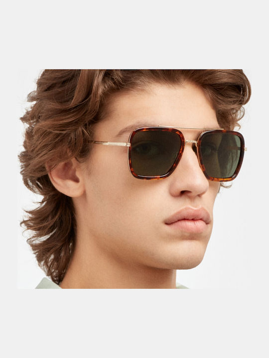Hawkers Ibiza Unisex Sonnenbrille Gold Green HIBZ22CETP