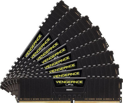 Corsair Vengeance LPX 256GB DDR4 RAM με 8 Modules (8x32GB) και Ταχύτητα 3600 για Desktop