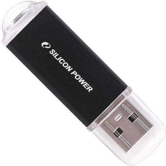 Silicon Power Ultima II-I 8GB USB 2.0 Stick Schwarz