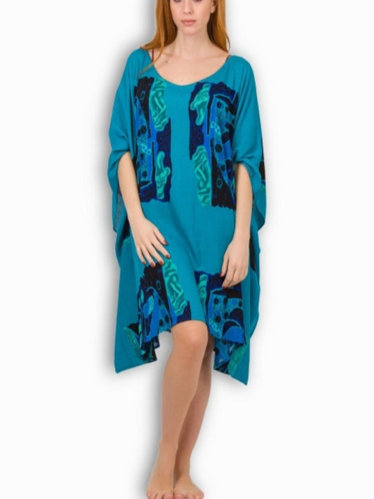 SHORT CAFTAN SHORT VISCOSE WAFFLE