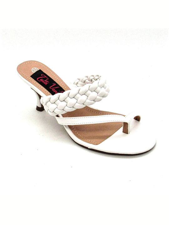 Women's Chokara Mules N20-613 White